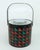 Georges Briard Georges Briard Memphis Style Postmodern Black Geometric Print Ice Bucket, 1980's For Sale - Image 4 of 13