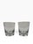 Baccarat Signed Luxury Baccarat Crystal "Beluga" Rocking Tumbler Glasses - Pair For Sale - Image 4 of 5