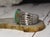 Vintage Native American Navajo Begay Sterling Silver Turquoise Cuff Bracelet For Sale In Philadelphia - Image 6 of 18