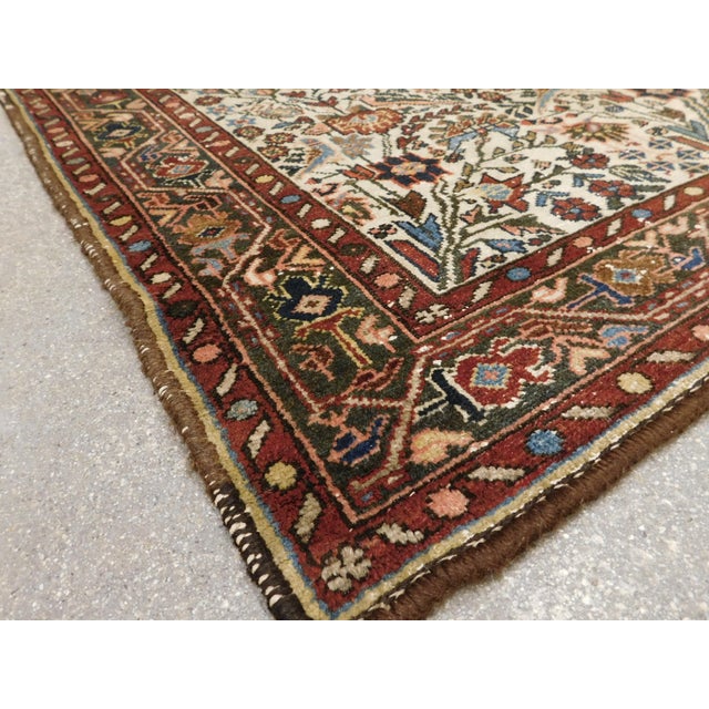 Antique Persian Rug. 3'4"x 4'9" For Sale - Image 15 of 18
