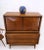 Mid-Century Modern Diamond Front Walnut 8 Drawers High Chest Dresser Cabinet For Sale - Image 10 of 13