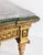 18th Century French Louis XVI Giltwood Console Table With Inset Onyx Top For Sale - Image 9 of 17