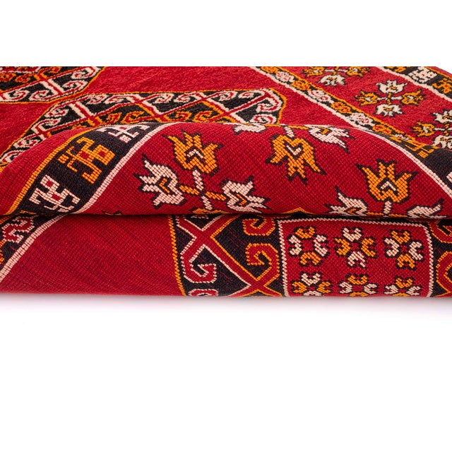 2000 - 2009 Vintage Handwoven Berber Rug, Morocco, 2000s For Sale - Image 5 of 8