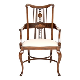 Antique Edwardian Armchair, 1900s For Sale