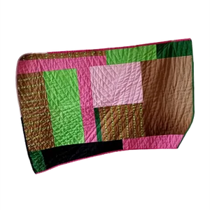 Chartreuse Quilt by Dawitt, Early 21st Century
