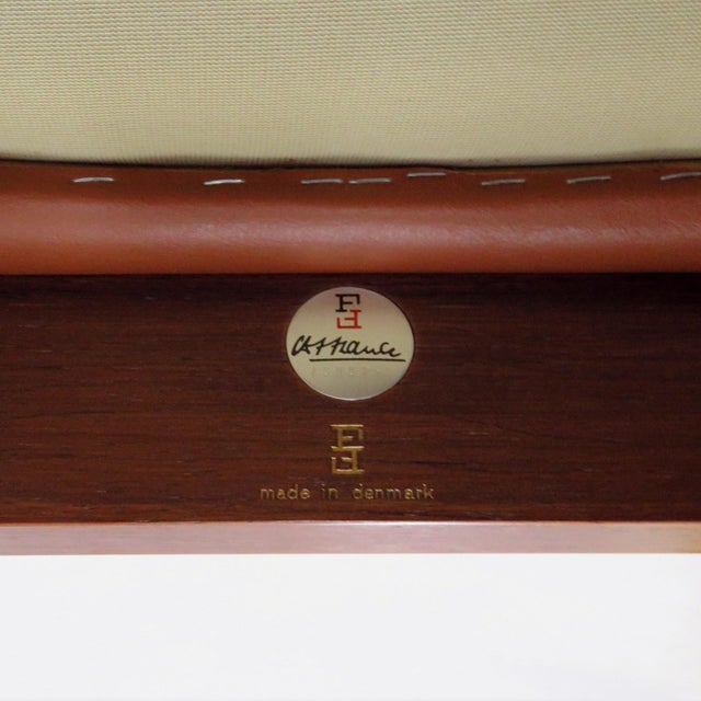 Ole Gjerlov-Knudsen & Torben Lind ‘Moduline’ Leather Seating Set, 1962 For Sale - Image 10 of 10