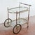 Vintage Serving Trolley with Glass Trays For Sale - Image 3 of 9
