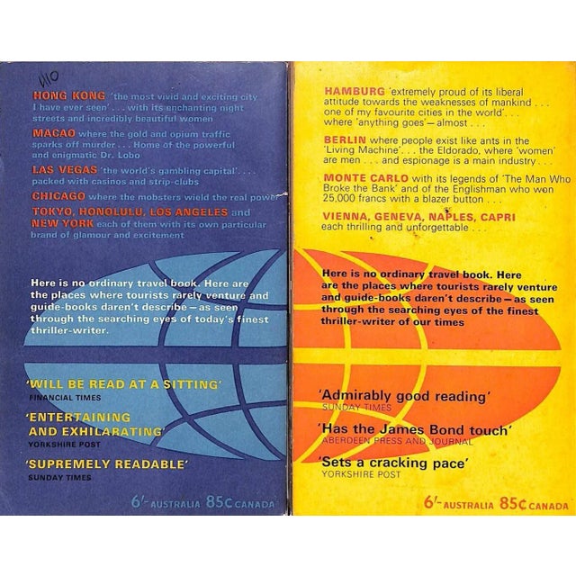 Paper 1960s Thrilling Cities Part 1 & 2 Books - Pair For Sale - Image 7 of 11