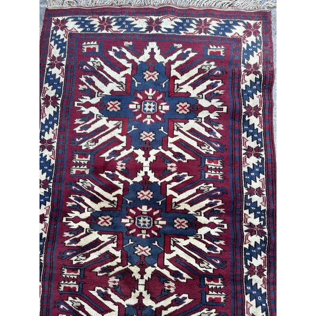 Vintage Turkish Rug, 1970s For Sale - Image 3 of 18