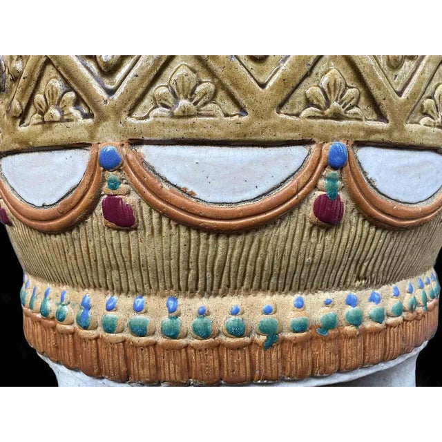 Terracotta Planter Antique European For Sale - Image 11 of 12