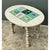 Vintage Turned Wood Table With Ceramic Top For Sale In West Palm - Image 6 of 12