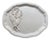 Liz Marsh Lily of the Valley Handmade Decorative Wall Platter For Sale