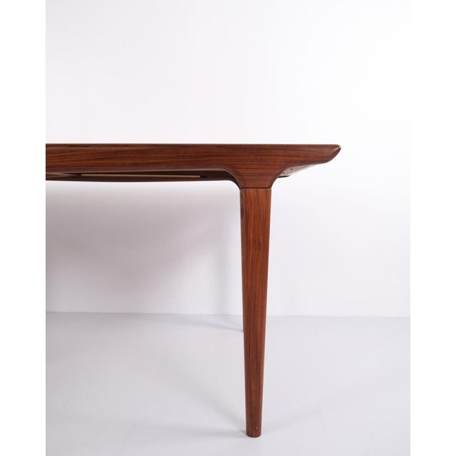 1960s Teak Dining Table with Extension by Johannes Andersen for Uldum Møbelfabrik From, 1960s For Sale - Image 5 of 12