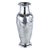 An exquisite sterling silver vase in japanese style, created by the renowned american firm tiffany & co. The surface is...