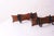 Wooden and Wrought Iron Coat Racks, 1960s, Set of 2 For Sale - Image 6 of 9