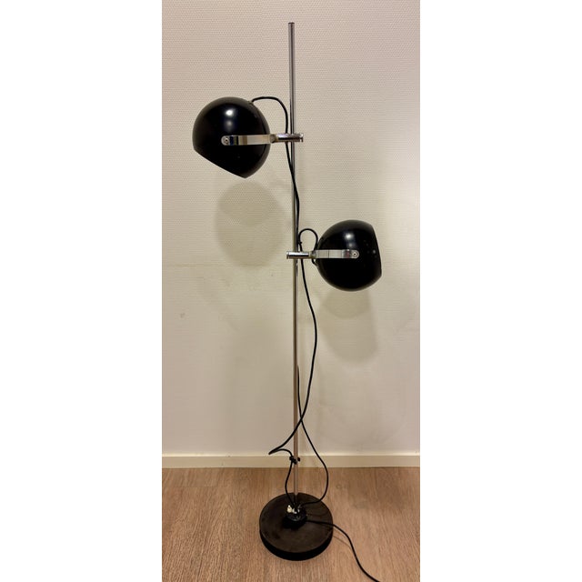 Double Eye Ball Standing Light by Max Liebert for Anvia Almelo, 1960 For Sale - Image 6 of 10