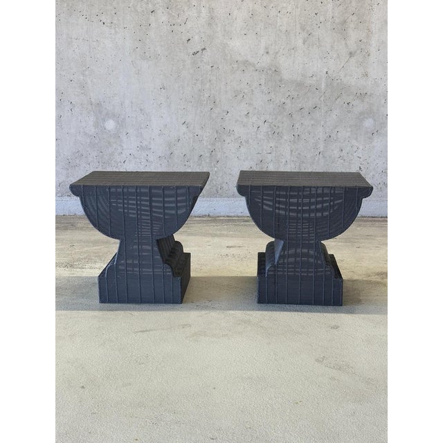 Vintage Industrial Side Tables, Set of 2 For Sale - Image 11 of 11