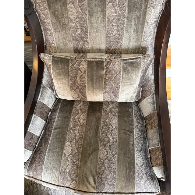 2000 - 2009 Swaim High Back Chairs For Sale - Image 5 of 7