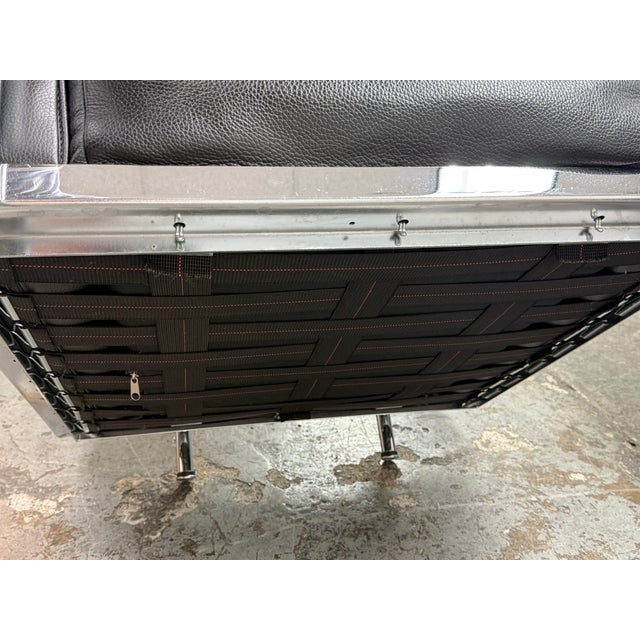 Le Corbusier Style Cube Lounge Chair For Sale - Image 11 of 12