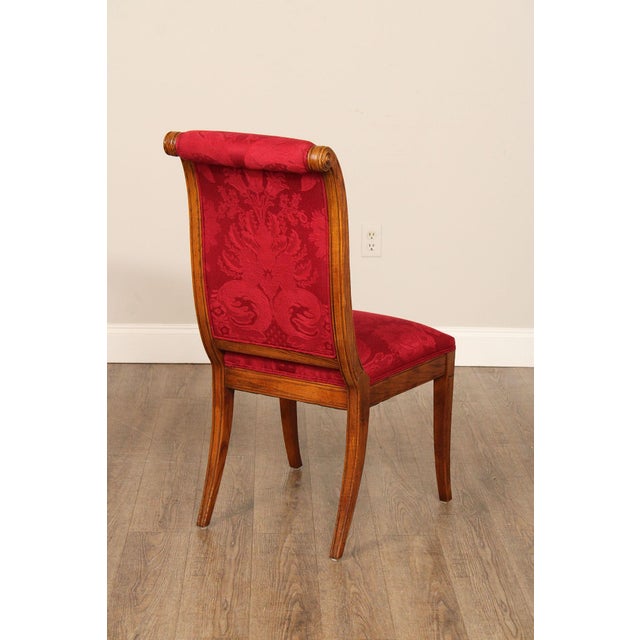 Henredon Charles X Empire Style Set of Six Dining Chairs For Sale - Image 12 of 12