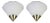German Opal Glass Sconces by Limburg, Set of 2 For Sale