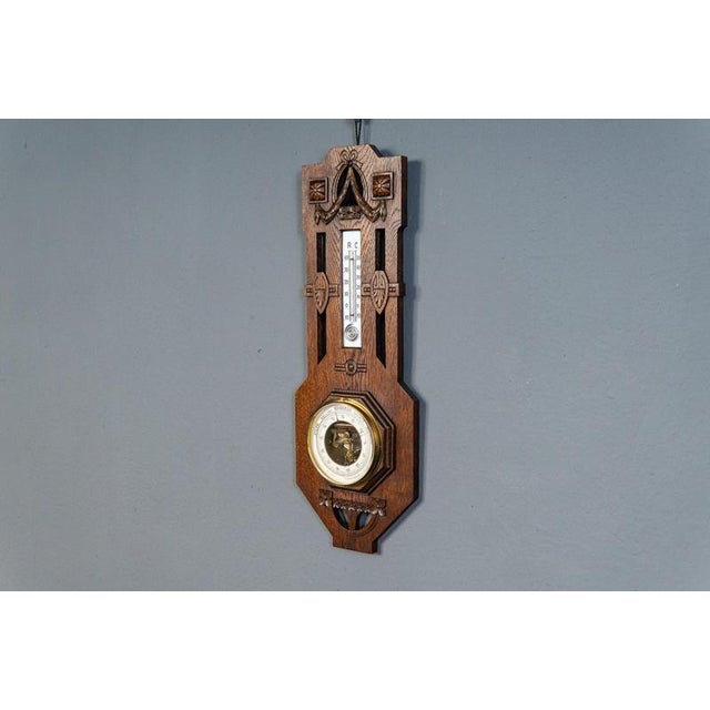 Art Nouveau Weather Station, 1900s For Sale - Image 3 of 15