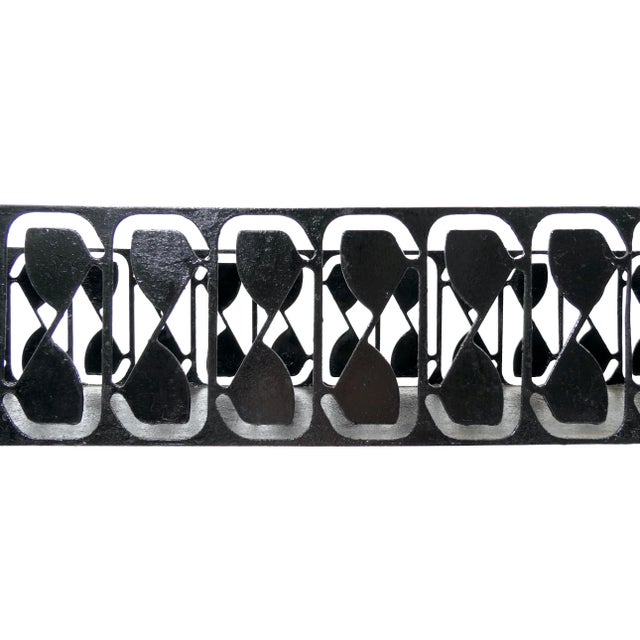 Black Vintage French Flower Stand, 1950s For Sale - Image 8 of 18
