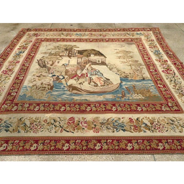 Galerie Shabab Collection Early 20th Century European Tapestry For Sale - Image 4 of 10