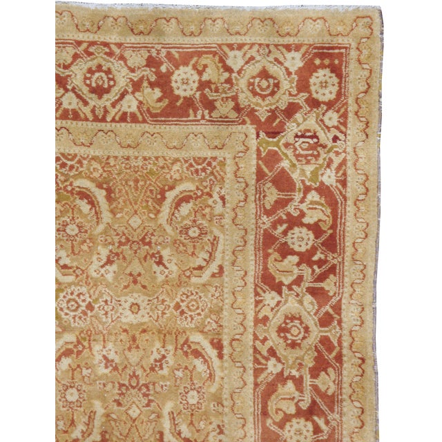 Galerie Shabab Collection Early 20th Century Indian Agra Rug For Sale - Image 4 of 10