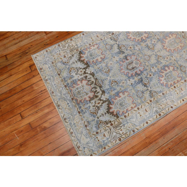 Early 20th Century Zabihi Collection Persian Malayer Scatter Rug For Sale - Image 5 of 8