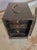 Early 20th Century Antique Japanese Export Victorian Era Black Lacquered Wooden Jewelry Box Small Tabletop Cabinet With Photograph For Sale - Image 5 of 11