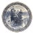 Mid 20th Century Royal Sphinx Belgium Blue and White Delfts Boch Charger For Sale