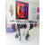 Enigma Round Dining Table in Powder-Coated Aluminum & Glass Top by Altreforme For Sale - Image 4 of 7