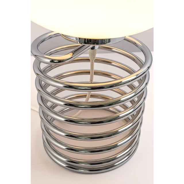 Stunning Design Spiral Table Lamp in the Style of Ingo Maurer, 1970s For Sale - Image 9 of 10