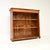 Antique Walnut Open Bookcase, 1920 For Sale - Image 11 of 11