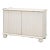 Reeded Antique White Cabinet For Sale