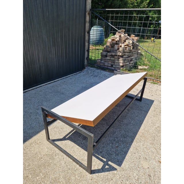 Vintage Double-Sided Coffee Table, 1970s For Sale - Image 10 of 18