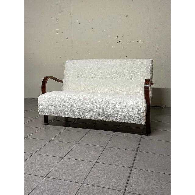 Two-Seater Sofa, Italy, 1940s For Sale - Image 17 of 18