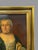Victorian Antique Victorian Gilt Framed Oil Painting on Board of a Noble Woman For Sale - Image 3 of 7