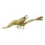 Vintage Brass Shrimp Scampi Figurine, 1960s For Sale - Image 3 of 11