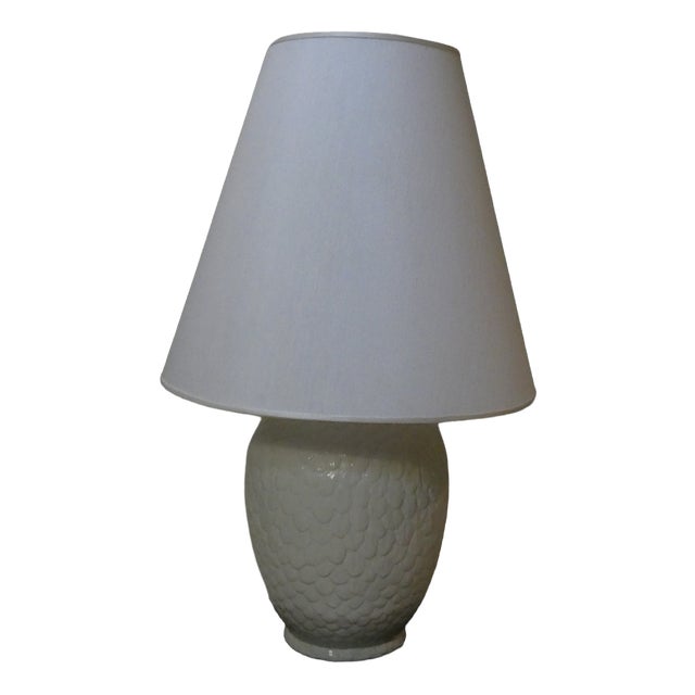 Ceramic Pinecone Table Lamp by Tommaso Barbi, Italy, 1970s For Sale