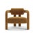 Double Arch Armchair in Camel Chenille from Insidherland, in New conditions. Designed from 2000 Labeled by Maker