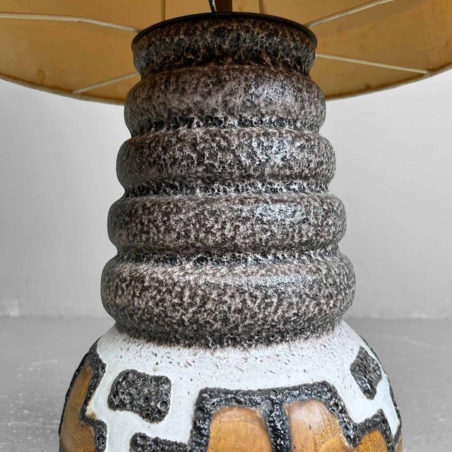 Vintage Ceramic Mood Floor Lamp, West Germany, 1970s For Sale - Image 14 of 17