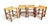 Rustic Old Hickory Rustic Counter Stools With Woven Seats — Set of 4 For Sale - Image 3 of 4