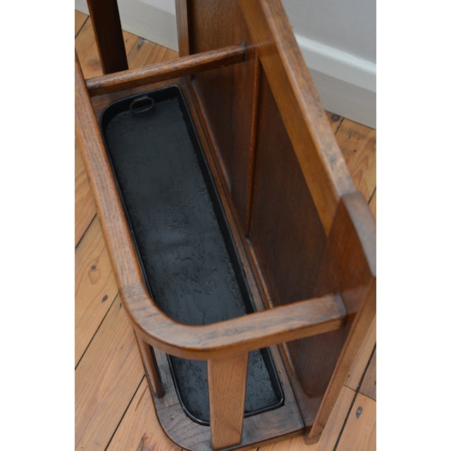 Country House Umbrella Stand in Oak, 1900 For Sale - Image 13 of 15