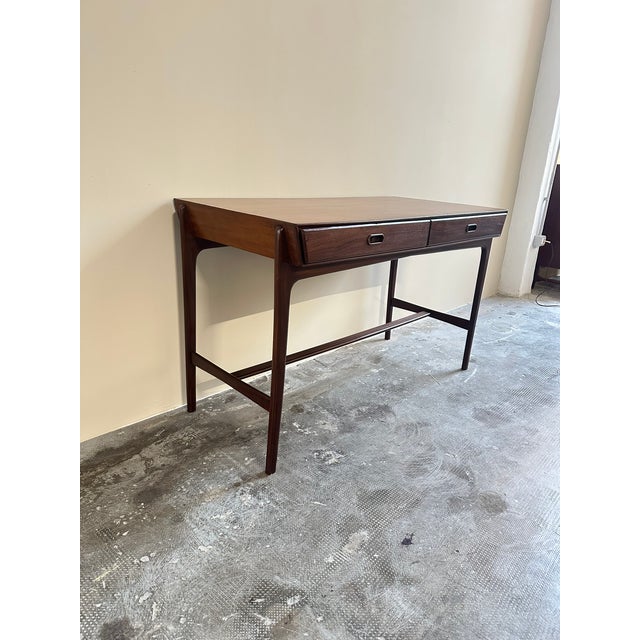 Danish Teak Desk, 1950s For Sale - Image 4 of 14