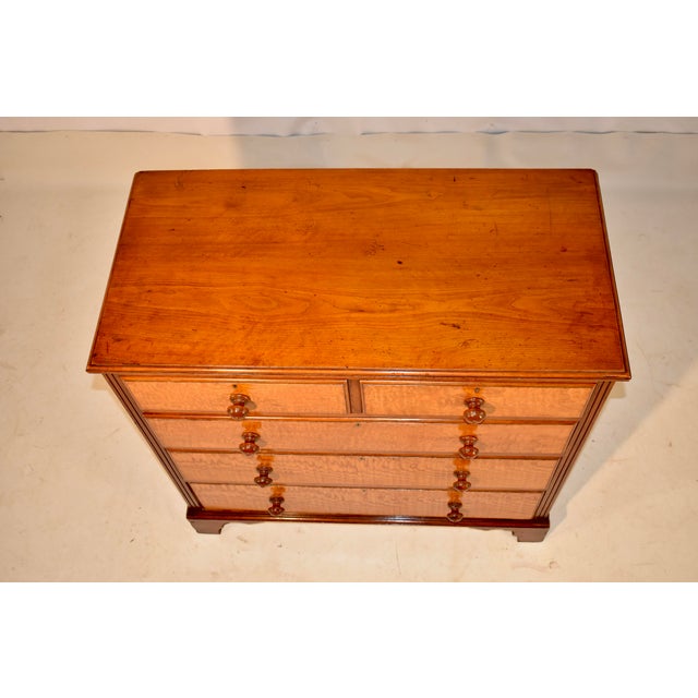19th Century Hungarian Ash and Walnut Chest From England For Sale - Image 9 of 9