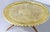 Mid-Century Modern Mid Century Hammered Brass Tray Folding Coffee Table For Sale - Image 3 of 11