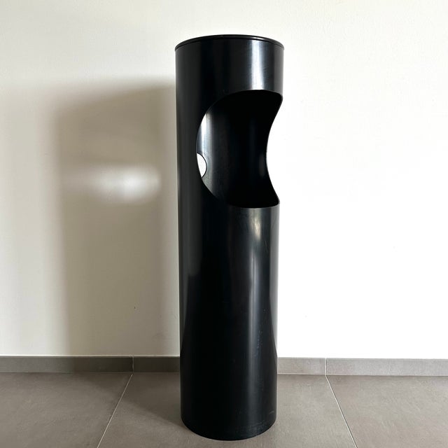 Mascarene Wastebasket with Ashtray by Enzo Mari for Danese Milano, 1964, in Very Good conditions. Designed 1960 to 1969 I...