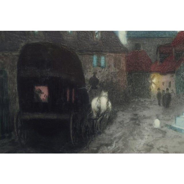 Frits Thaulow, Grev Wedels Plass, Color Lithograph For Sale - Image 4 of 10